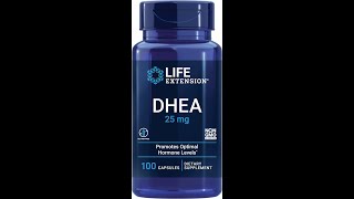 Life Extension DHEA 25 mg – For Optimal Hormone Balance Immune amp Cardiovascular Health and Anti Agi [upl. by Nerrual]