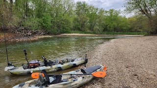 INSANE Kayak Fishing BEAT DOWN on Illinois MOST Beautiful River [upl. by Alimrahs225]