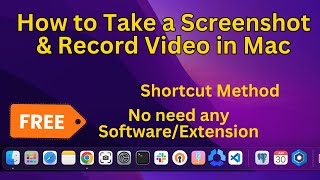 How to Take Screenshots and Record Videos with Shortcut Keys  Mastering Mac [upl. by Iruam912]