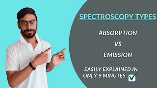 Types Of Spectroscopy  Absorption Spectroscopy amp Emission Spectroscopy In Hindi  Bakwaas Tutor [upl. by Mcgean594]