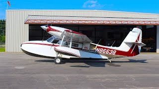 Grumman Widgeon Training Flight with WaterWings Seaplanes [upl. by Aokek531]