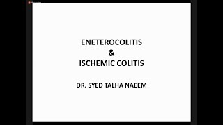 Enterocolitis amp Ischemic Colitis  Pathology [upl. by Warms338]