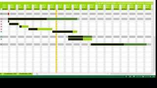 Tutorial Excel Projektplan Projektablaufplan Terminplan Zeitplan MeineVolagencom [upl. by Melamed]