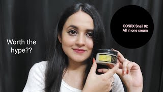 COSRX Advanced Snail 92 All in one Cream Review  Most Viral Korean Brand  Snail Cream [upl. by Dace]