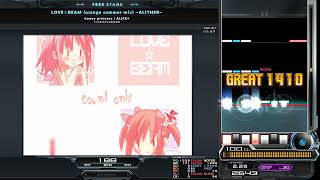 ★20 LOVE☆BEAM orange summer mix ALITHER FULL COMBO AAA [upl. by Absa588]