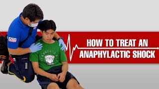 First Aid Tip for Severe Allergic Reaction or Anaphylactic Shock [upl. by Shear]