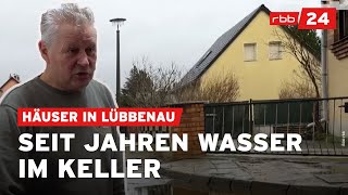 Nasse Keller Siedlung in Lübbenau hat ein Wasserproblem [upl. by Keheley]