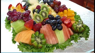 How to Make a Fruit Platter Like a Professional [upl. by Enobe]