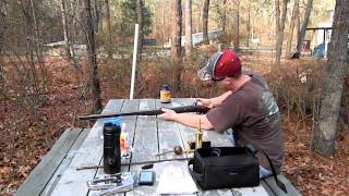 Shooting the Lyman Great Plains Rifle 54 Cal Part 2 [upl. by Sekoorb]