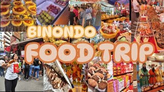 BINONDO MANILA  FOOD TRIP  CHINATOWN  byahenithine [upl. by Asyal768]