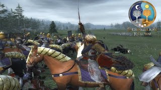 BATTLE ON THE NORTHWARD ROAD Pitch Battle  Silmarillion Total War [upl. by Nerin740]