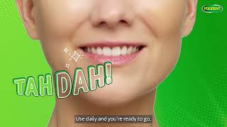 Polident Daily Denture Cleanser For a Fresh Clean Feeling [upl. by Ihtak]