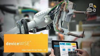 deviceWISE Atlas Copco Driver Demo [upl. by Newsom]