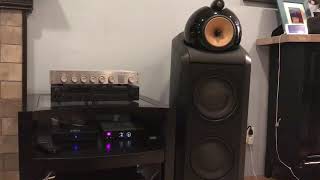 Threshold FET ONE Mytek Brooklyn Dac Bowers Wilkins BampW 800 Nautilus Bluesound Adcom GFA 5500 [upl. by Letney]