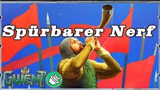 Gwent PTR Ein spürbarer Nerf [upl. by Boonie]