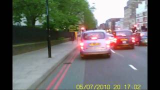 Road Rage Motorcycle Near Miss [upl. by Phaedra]