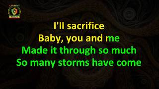 Alaine  Sacrifice Karaoke Version [upl. by Hoisch]