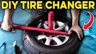 How to Use a Manual Tire Changer  Harbor Freight [upl. by Karil]