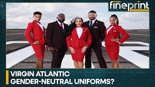 WION Fineprint Virgin Atlantic airlines will allow staff to wear uniforms of their choosing [upl. by Iong583]