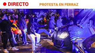 PROTESTAS 14 DETENIDOS en los DISTURBIOS cerca de la SEDE del PSOE en FERRAZ  RTVE Noticias [upl. by Ricardama805]