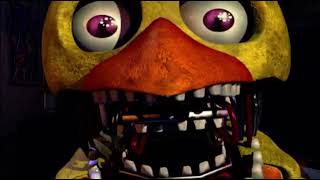 Withered Chica jumpscare FNAF 2 [upl. by Novrej]