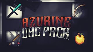 Minecraft PvP Texture Pack  Azurine UHC  by Dualzz 1718 [upl. by Anaeirb]