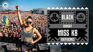 Miss K8 I Defqon1 Weekend Festival 2023 I Sunday I BLACK [upl. by Fidelio]