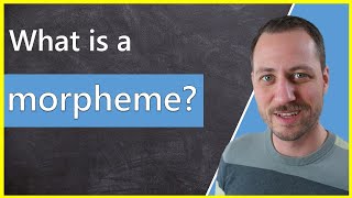 What are morphemes Free bound lexical and grammatical morpheme [upl. by Sherborne316]