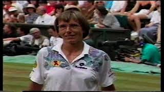 Conchita Martínez amp Martina Navratilova  WIMBLEDON 1994  Final1 [upl. by Qiratla]