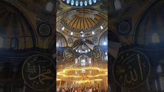 HAGIA SOPHIA MOSQUE ISTANBUL TURKIYE [upl. by Ettigdirb]