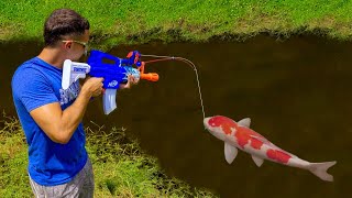 Fortnite Blaster Catches Colorful Fish [upl. by Deryl]