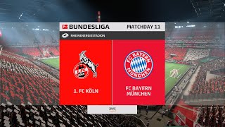 FC Koln vs FC Bayern Munich  Bundesliga 24th November 2023 Full Match  FC 24 [upl. by Allyn454]