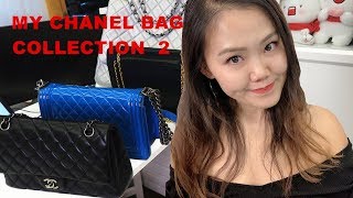 【Eng Subs】Chanel包测评Chanel XXL Travel Flap Bagvintage优劣分析使用心得中古包护理清洁  My Chanel Bag Collection 2 [upl. by Ynehteb]