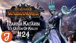 SKARBRAND VS DWARFEN MINERS  TZARINA KATARIN Campaign 24  Total War WARHAMMER III [upl. by Goldman]