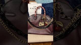 Coach Empire Carryall size 40 Merlot coachbag empire coachpurse unboxing luxury merlot purse [upl. by Zippel]