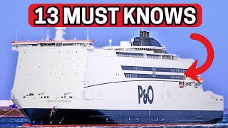 Insiders Look at PampO Hull  Rotterdam Ferry Route [upl. by Erme]