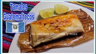 TAMALES GUATEMALTECOS 🇬🇹 TAMALES CHAPINES COMO HACER tamales Guatemaltecos tamalesguatemala [upl. by Acim]