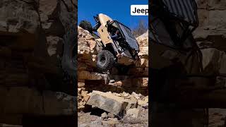 Jeep wrangler  Rock crawling  Rock climb  extreme offroading [upl. by Kraul]