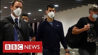 Novak Djokovic deported after losing Australia visa battle  BBC News [upl. by Iy]