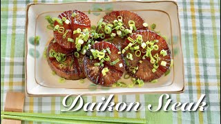 Daikon Radish Steak Recipe  OCHIKERON  Create Eat Happy [upl. by Ludlew]