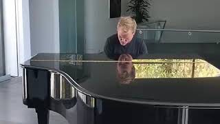 Avicii Playing Piano Before His Death  RIP AVICII [upl. by Leveridge]