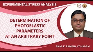 Determination of Photoelastic Parameters at an Arbitrary Point [upl. by Langsdon]