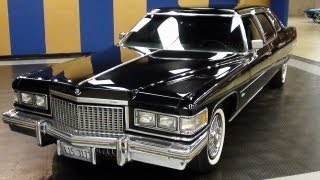 1975 Cadillac Fleetwood Limousine 500 V8 [upl. by Ialohcin]