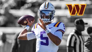 Jayden Daniels LSU Highlights  Welcome to Washington ᴴᴰ [upl. by Mourant]