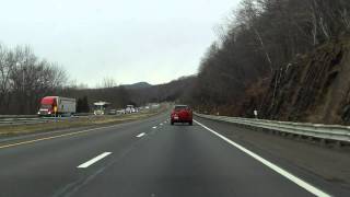 New York State Thruway Interstate 87 Exits 16 to 17 northbound Part 12 [upl. by Aidole]