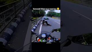 Kawasaki Ninja zx10r total loss  super bike crash motovlog ytshorts shorts viralvideo [upl. by Skeie231]