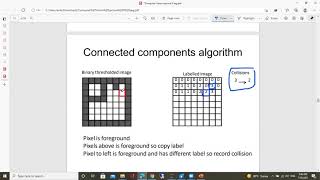 Segmentation using flood fill and Connected components algorithm شرح عربي [upl. by Pax]