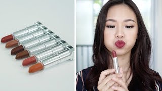 MAYBELLINE POWDER MATTE LIPSTICK SWATCH TERBARU  MOLITA LIN [upl. by Anekam]