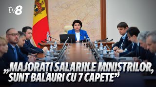 „Majorați salariile miniștrilor sunt balauri cu șapte capete” [upl. by Traweek465]