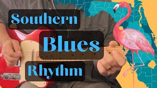 Southern Rock Style Blues Rhythm Routine [upl. by Iman]